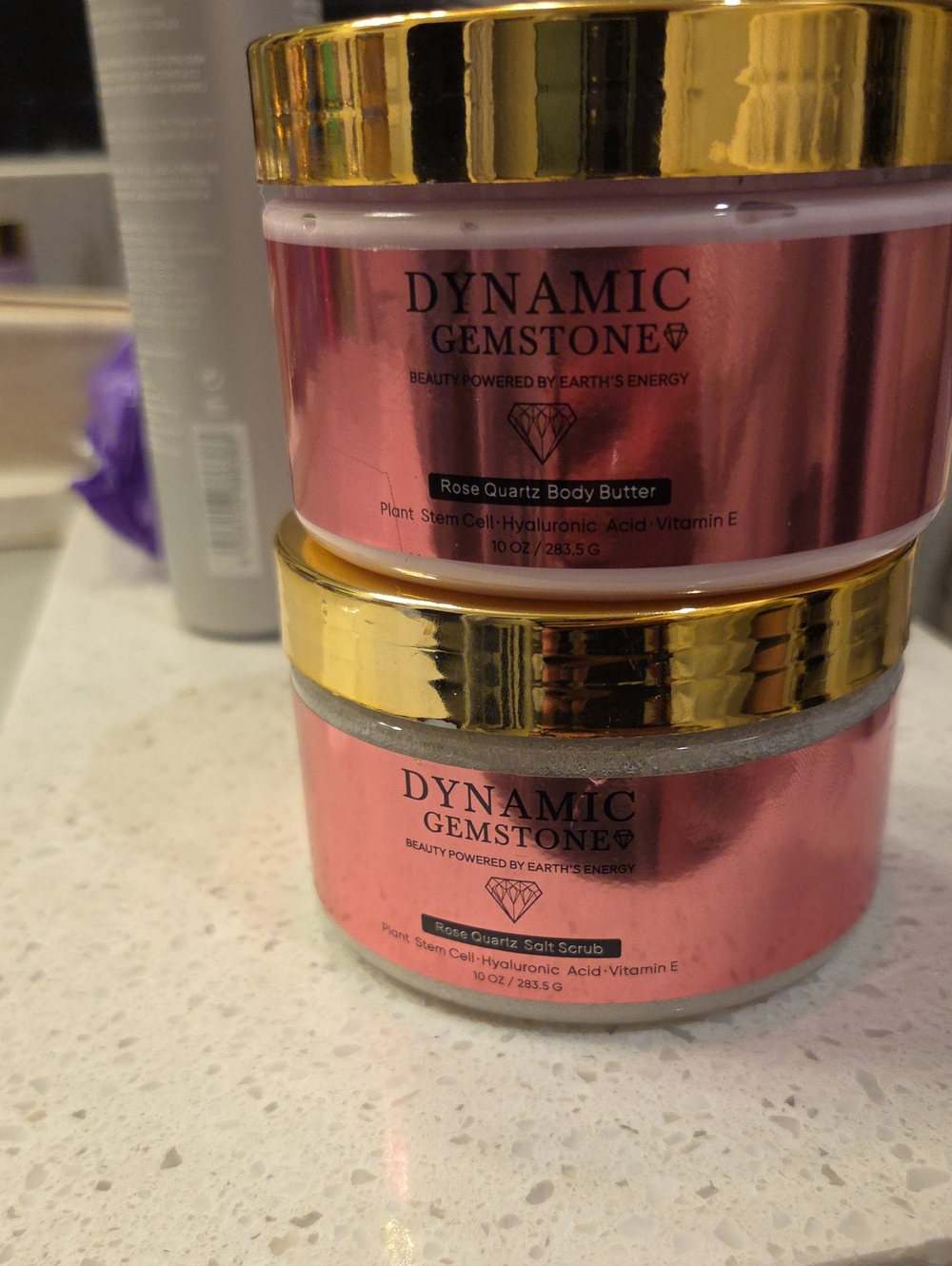 Duo Rose Quartz Body Scrub & Body Butter  NEW SEALED